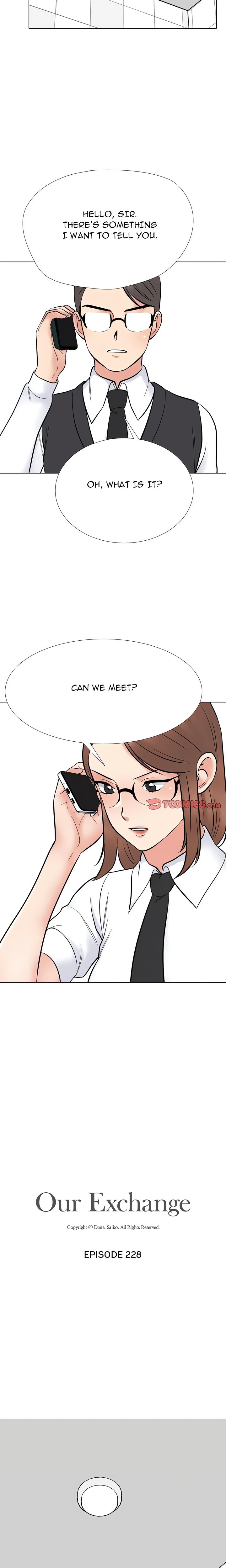 Our Exchange - Chapter 228 [photo 2] - MangaPorn