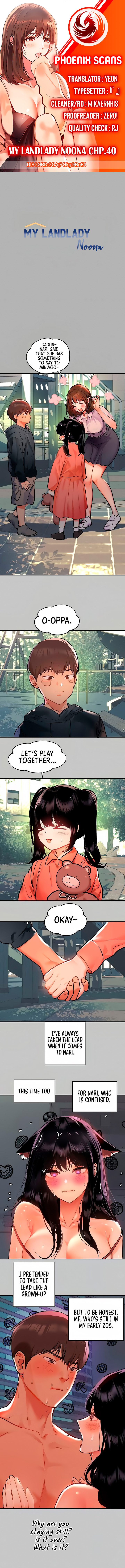 My Landlady Noona - Chapter 40 [photo 1] - MangaPorn