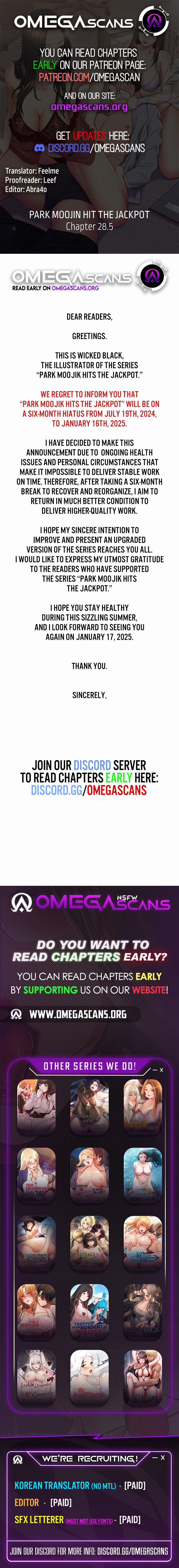 Park Moojik Hit the Jackpot - Chapter 28.5 [photo 1] - MangaPorn