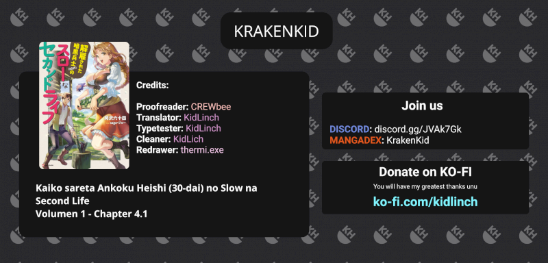 Kaiko sareta Ankoku Heishi (30-dai) no Slow na Second Life - Chapter 4.1 [photo 2] - MangaPorn