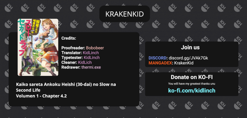 Kaiko sareta Ankoku Heishi (30-dai) no Slow na Second Life - Chapter 4.2 [photo 1] - MangaPorn
