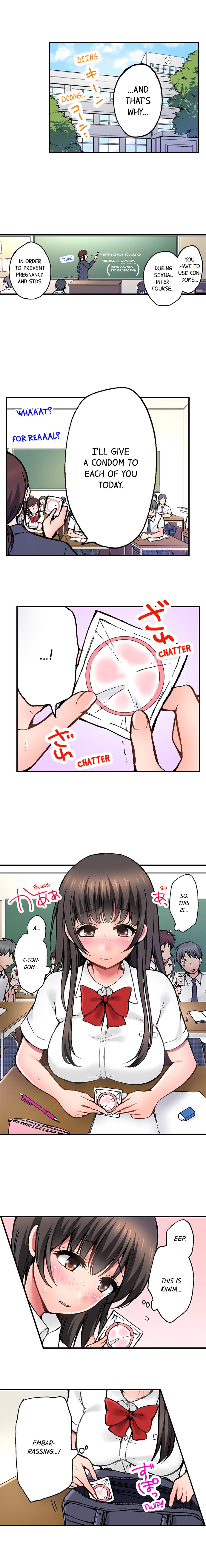 You Stole Condoms, so I Can Steal Your Virginity, Right? - Chapter 1 [photo 2] - MangaPorn