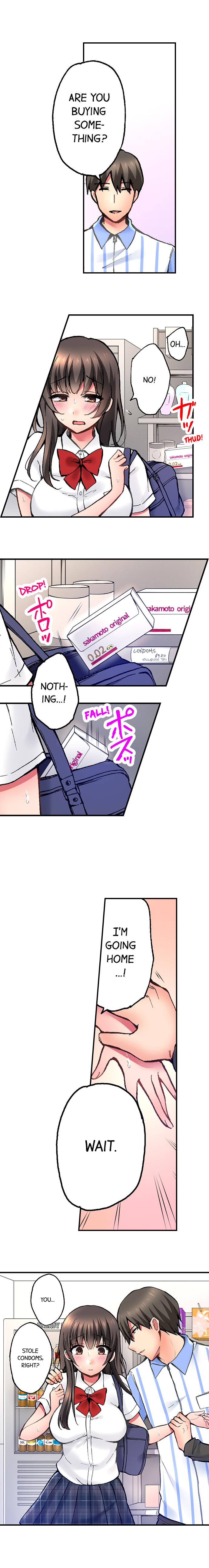 You Stole Condoms, so I Can Steal Your Virginity, Right? - Chapter 1 [photo 7] - MangaPorn