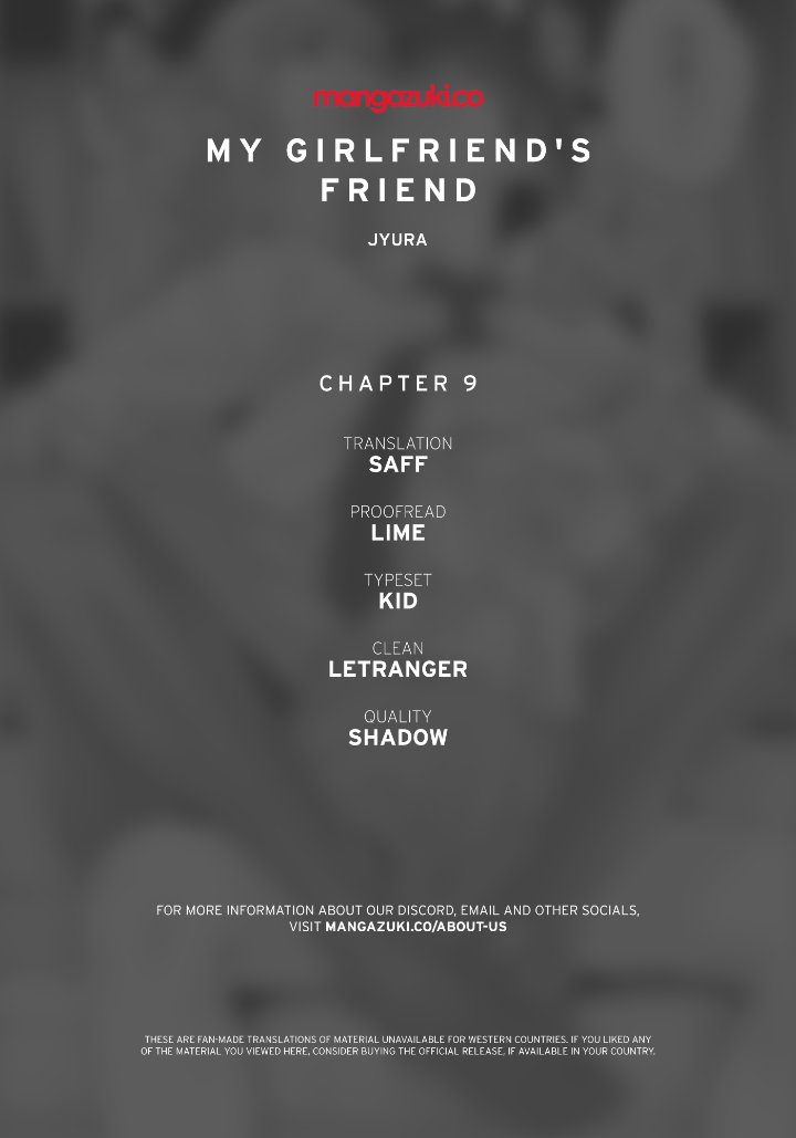 My Girlfriend’s Friend - Chapter 9 [photo 1] - MangaPorn