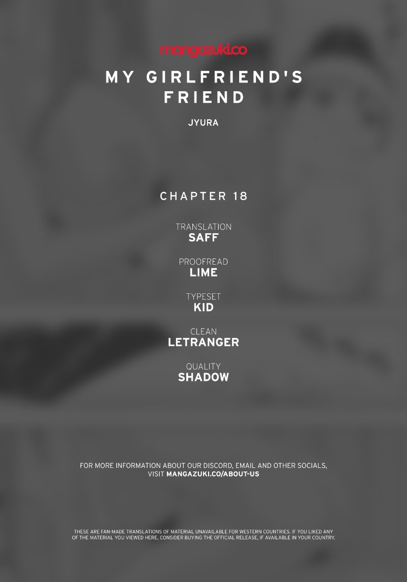 My Girlfriend’s Friend - Chapter 18 [photo 1] - MangaPorn