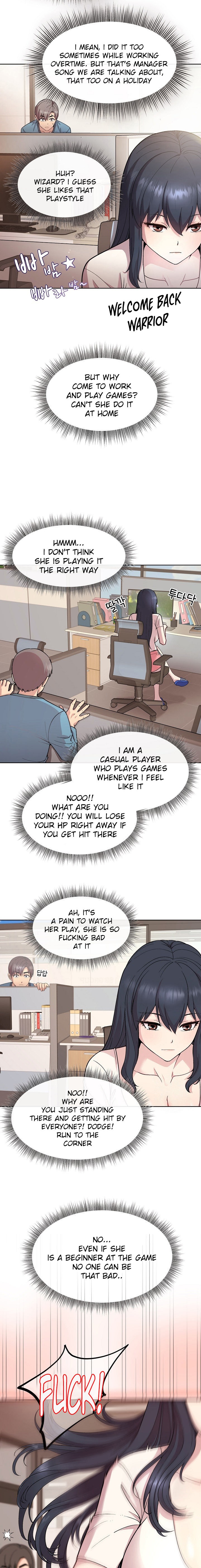 Playing a game with my Busty Manager - Chapter 1 [photo 13] - MangaPorn