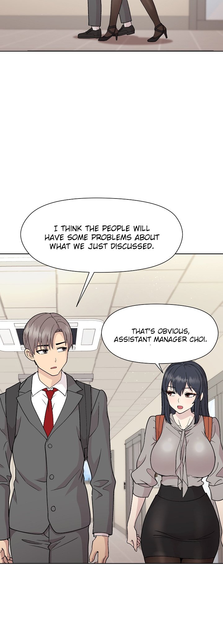 Playing a game with my Busty Manager - Chapter 23 [photo 8] - MangaPorn