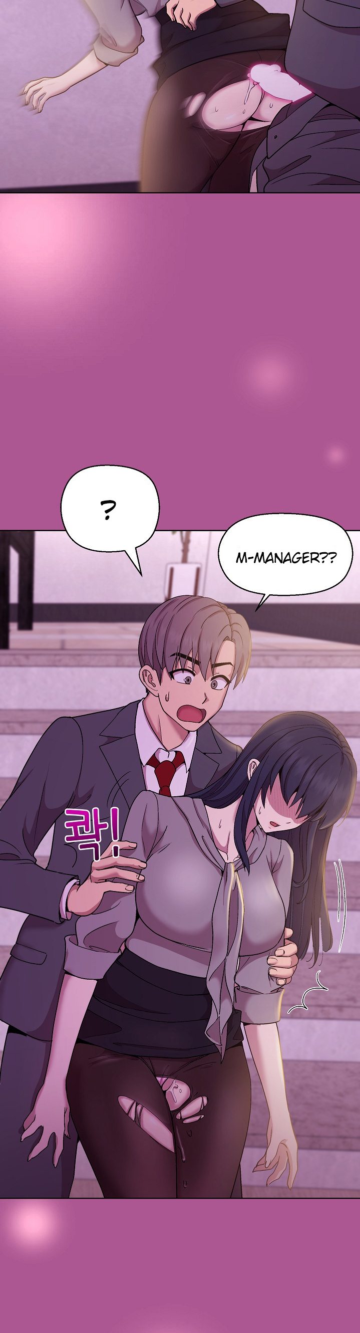 Playing a game with my Busty Manager - Chapter 25 [photo 2] - MangaPorn