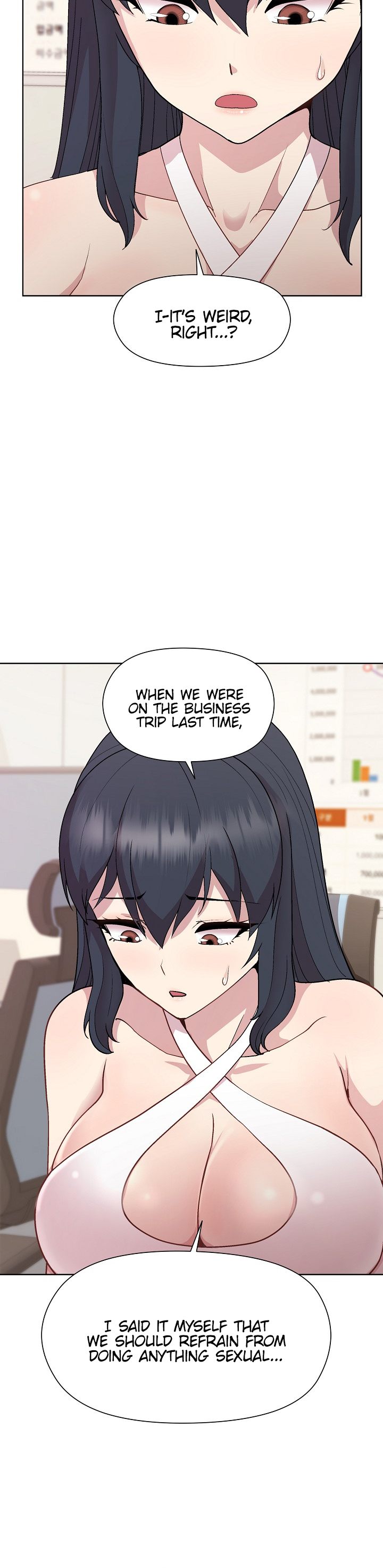 Playing a game with my Busty Manager - Chapter 36 [photo 2] - MangaPorn