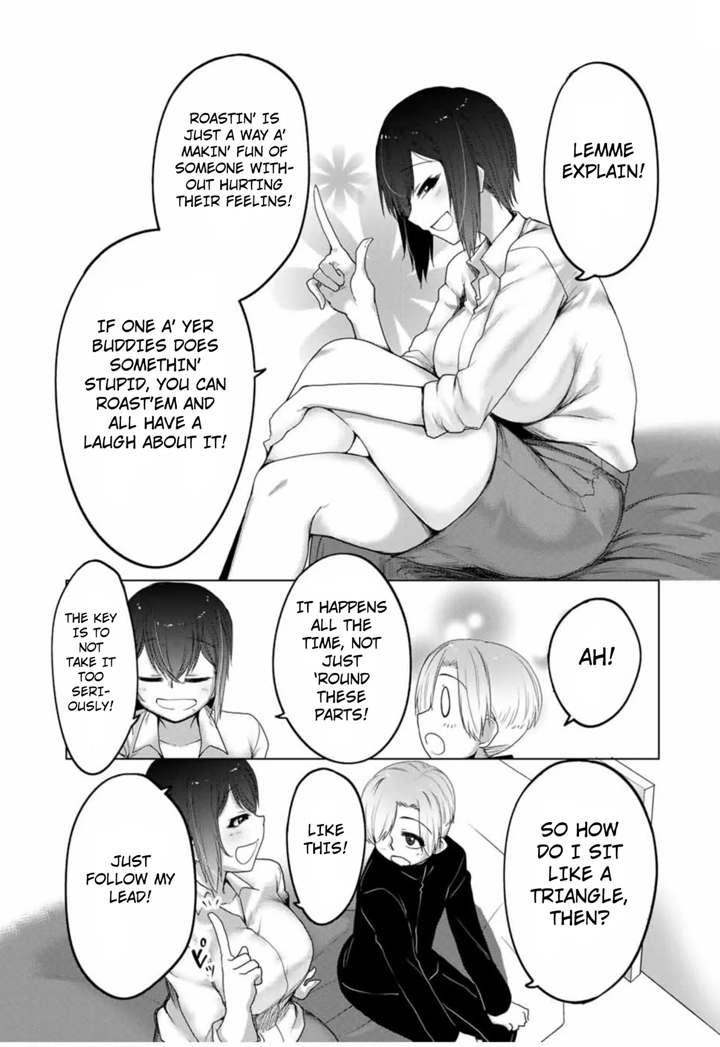The Girl with a Kansai Accent and the Pure Boy - Chapter 18 [photo 5] - MangaPorn