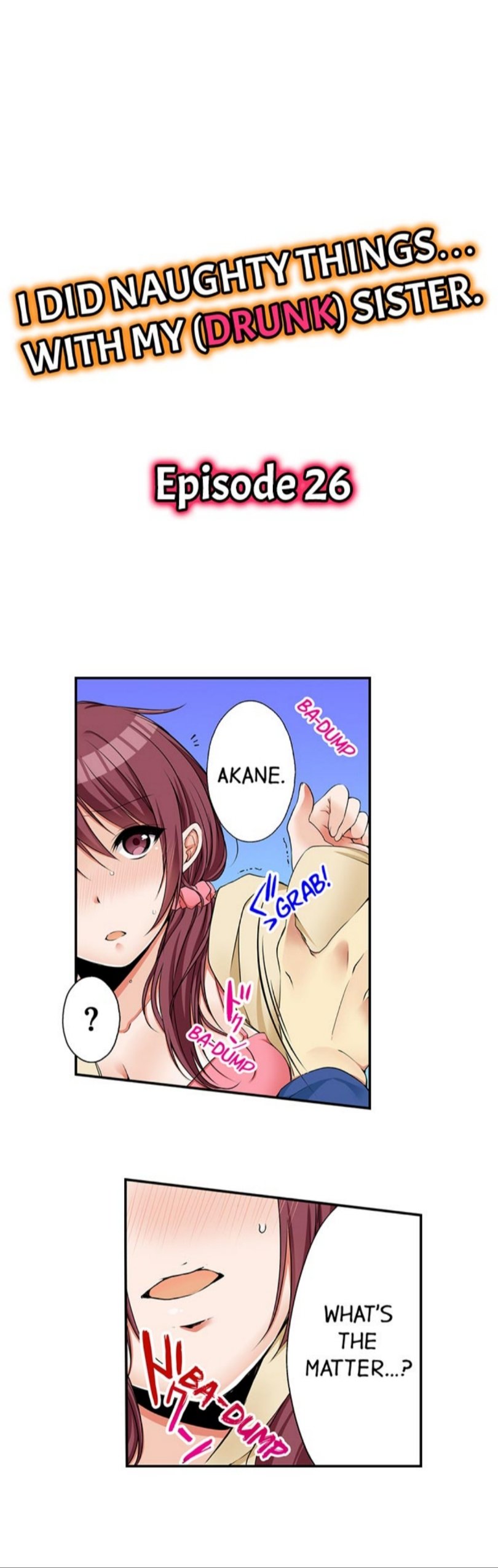 I Did Naughty Things… With My (Drunk) Sister - Chapter 26 [photo 1] - MangaPorn