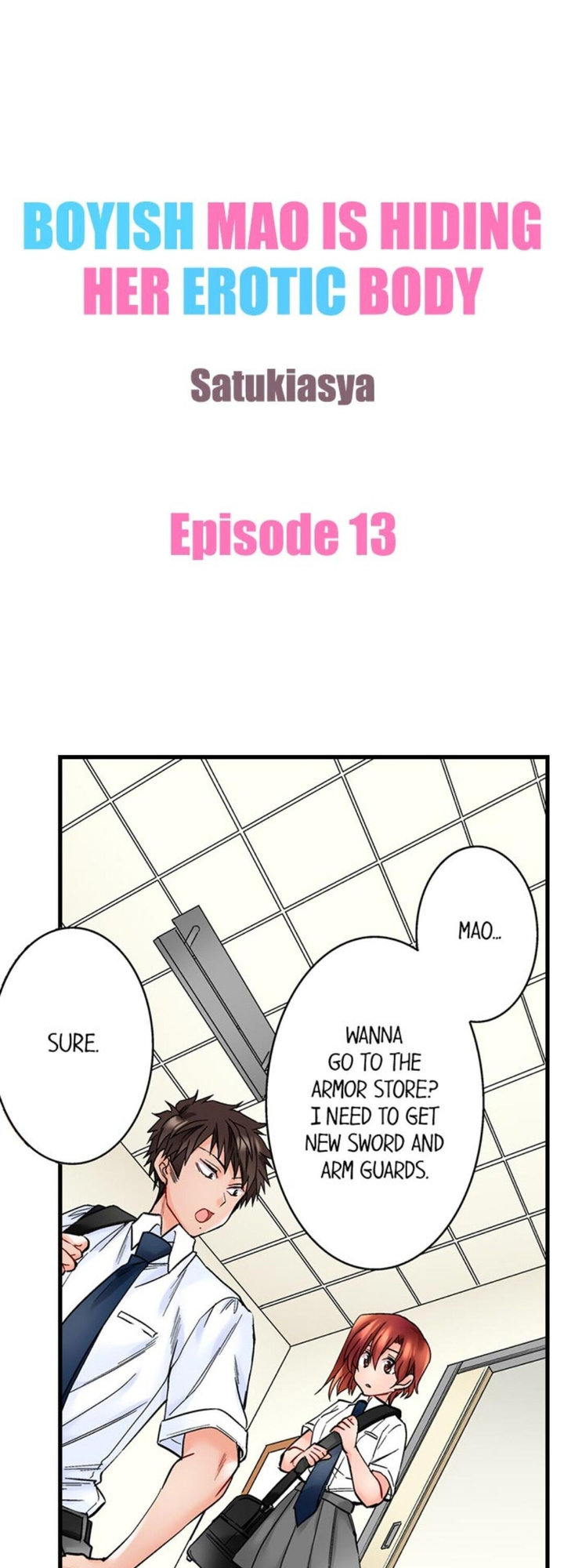 Boyish Mao is Hiding Her Erotic Body - Chapter 13 [photo 1] - MangaPorn