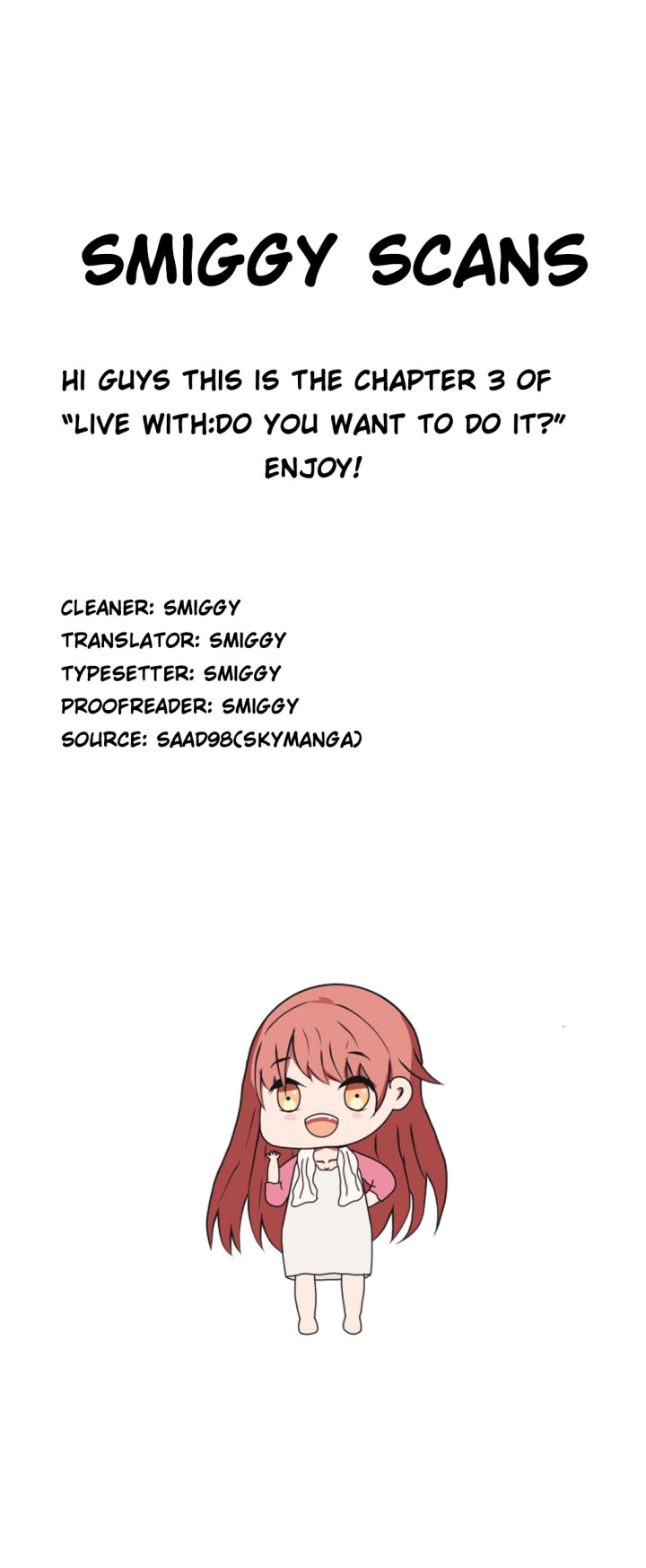 Live With : Do You Want To Do It? - Chapter 3 [photo 1] - MangaPorn