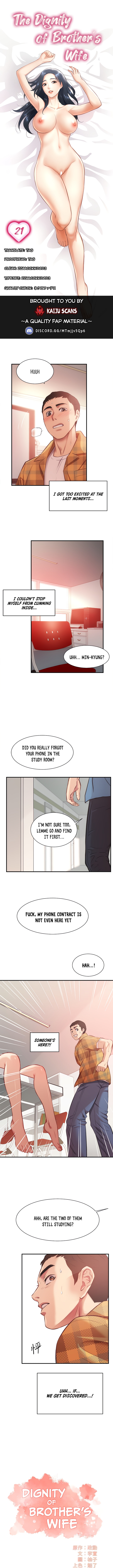 Brother’s Wife Dignity - Chapter 21 [photo 1] - MangaPorn