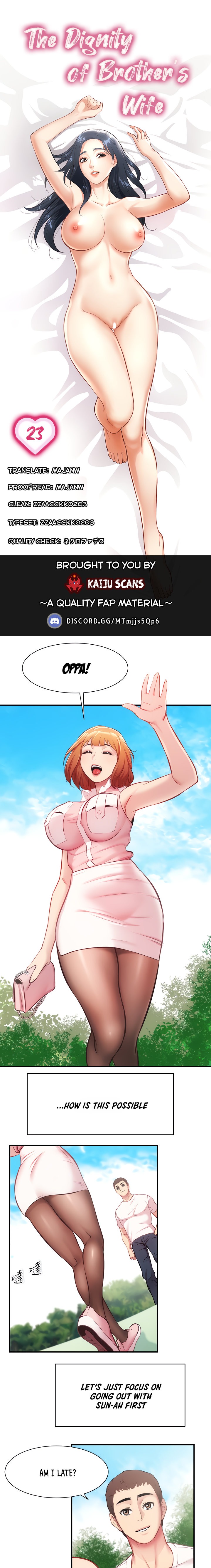 Brother’s Wife Dignity - Chapter 23 [photo 1] - MangaPorn