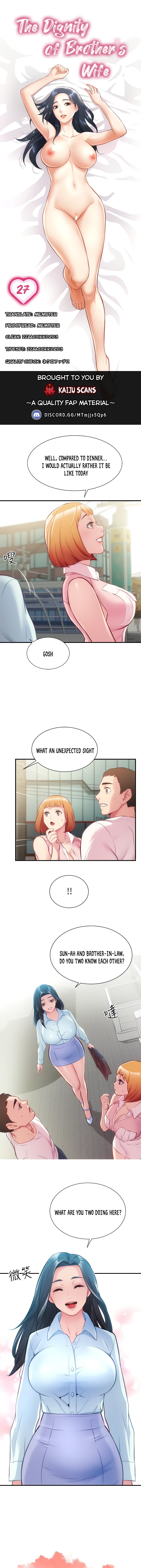Brother’s Wife Dignity - Chapter 27 [photo 1] - MangaPorn