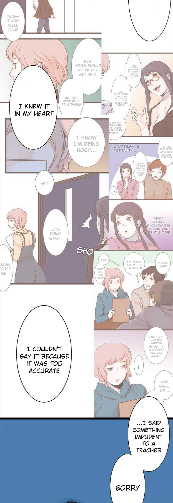 Mizumitsu Is Bitten by a Girl - Chapter 17 [photo 9] - MangaPorn