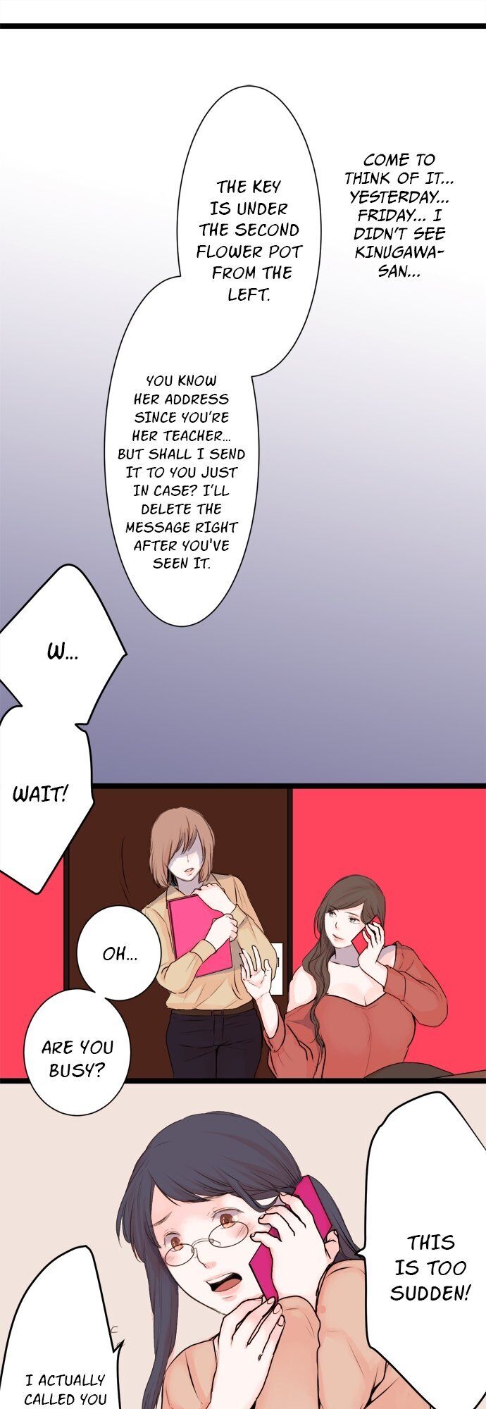 Mizumitsu Is Bitten by a Girl - Chapter 46 [photo 6] - MangaPorn