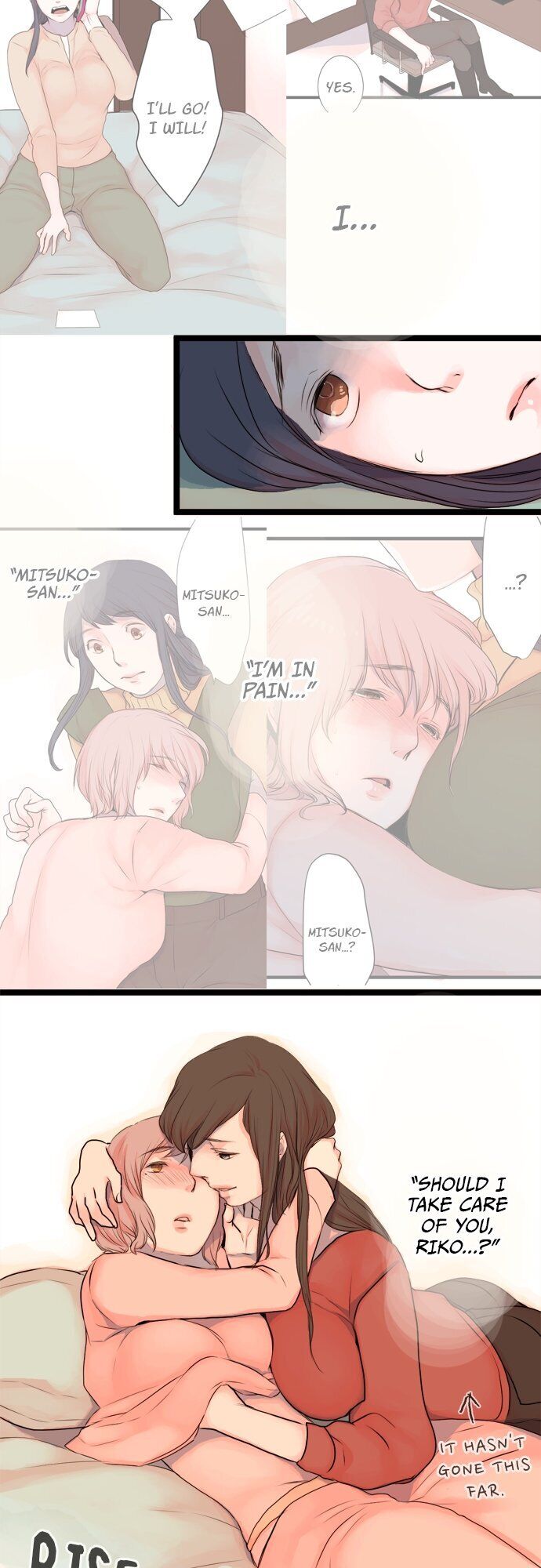 Mizumitsu Is Bitten by a Girl - Chapter 49 [photo 19] - MangaPorn