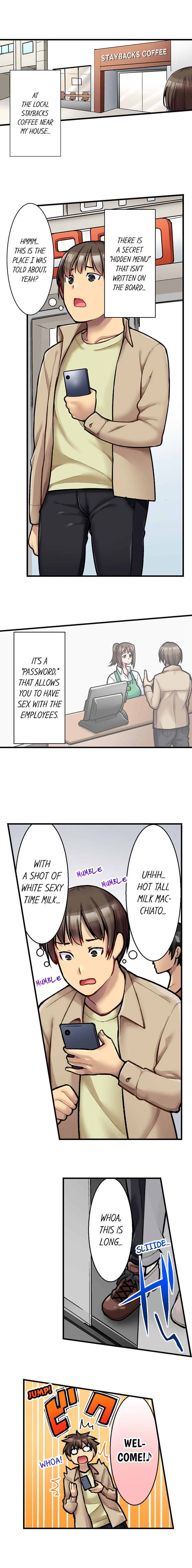 The Coffee Shop’s Secret Menu Item is Sex?! - Chapter 1 [photo 2] - MangaPorn