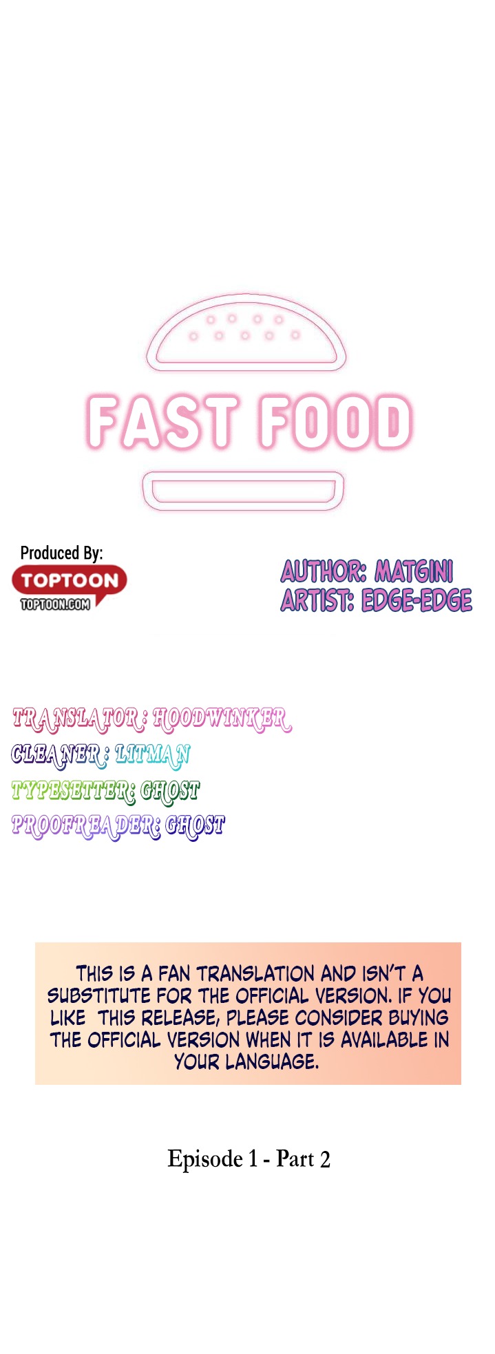 Fast Food - Chapter 1.5 [photo 6] - MangaPorn