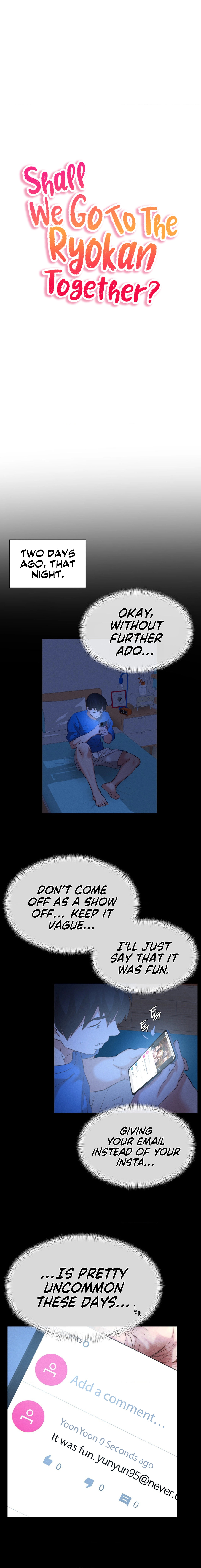 Shall We Go To The Ryokan Together? - Chapter 8 [photo 3] - MangaPorn