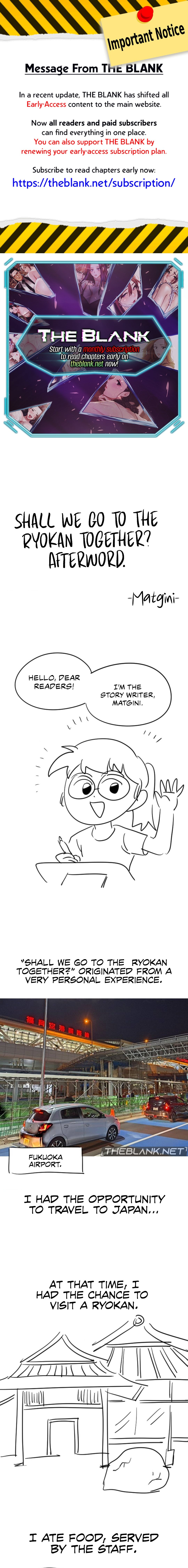 Shall We Go To The Ryokan Together? - Chapter 33.5 [photo 1] - MangaPorn