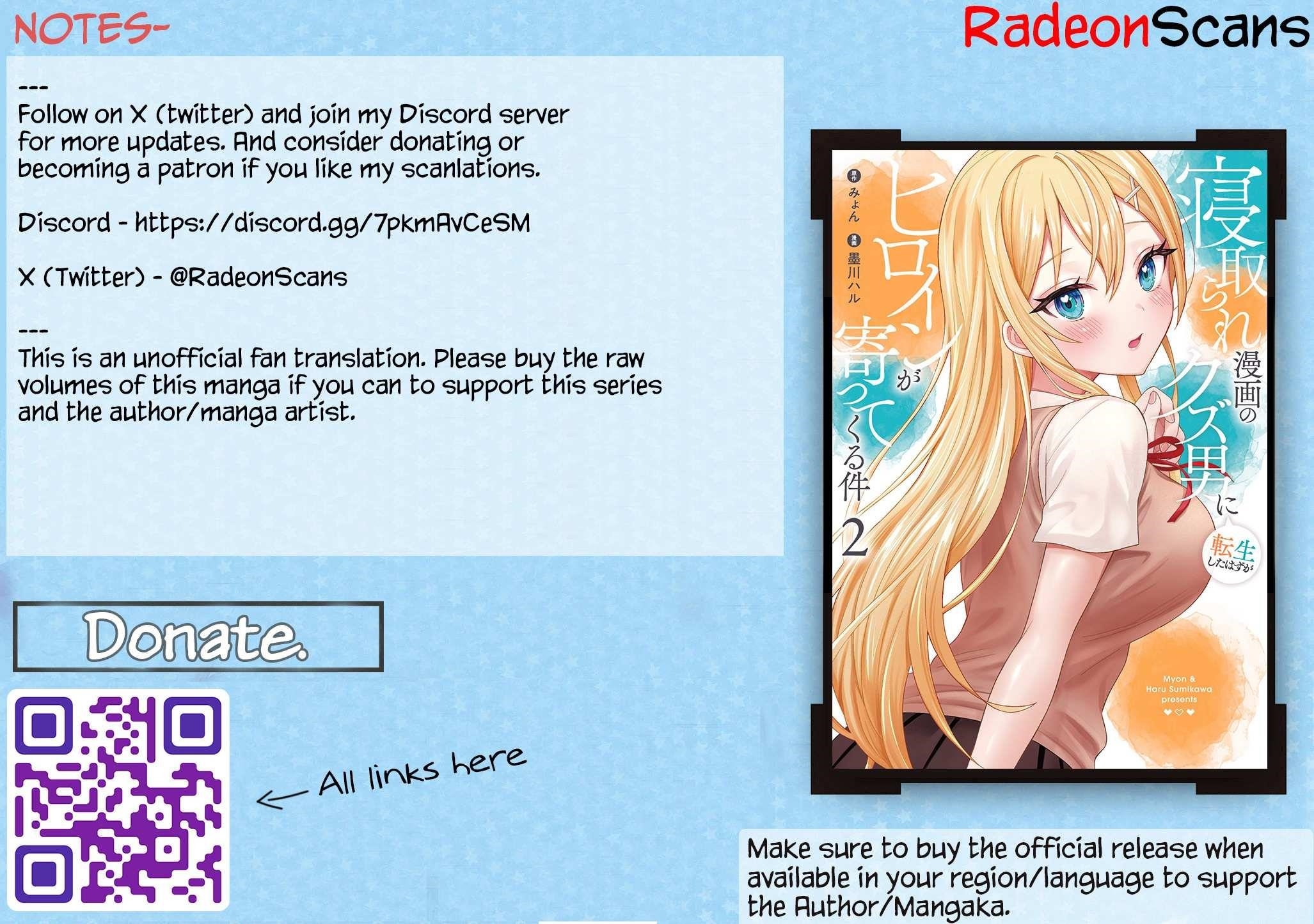 I Was Reincarnated As The Scumbag From a Netorare Manga, But The Heroine is Coming On To Me - Chapter 12 [photo 32] - MangaPorn