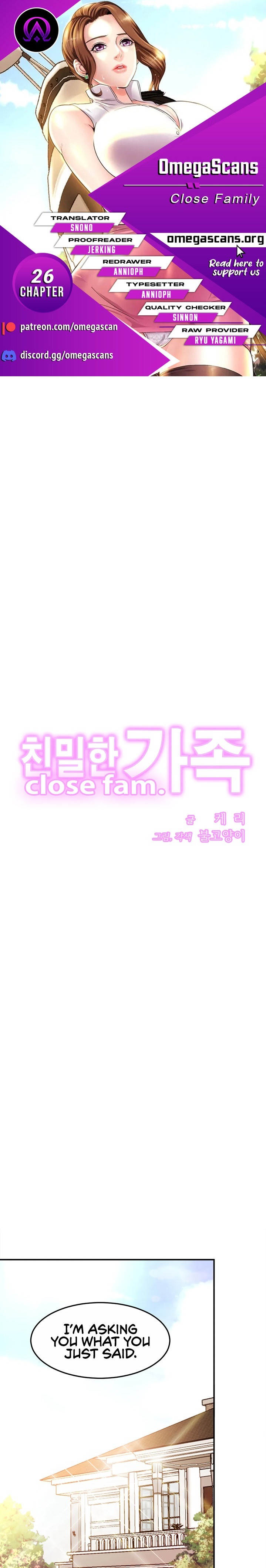 Close Family - Chapter 26 [photo 1] - MangaPorn