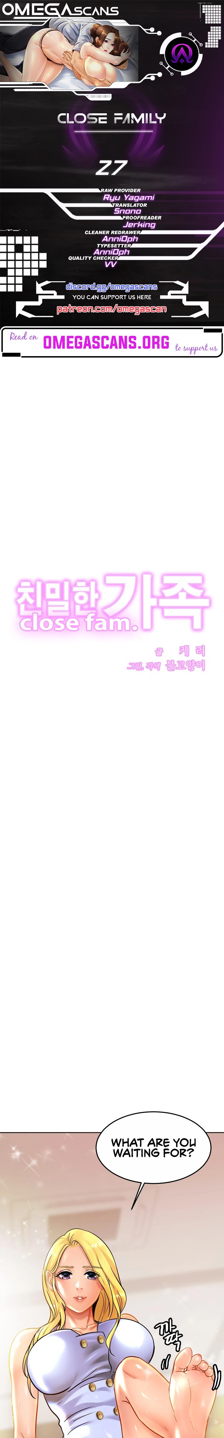 Close Family - Chapter 27 [photo 1] - MangaPorn