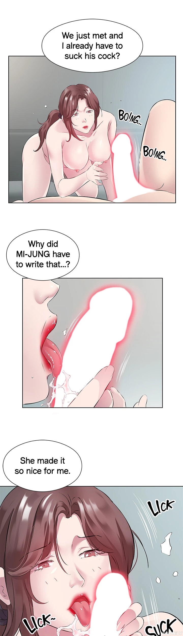 Downstairs Lady - Chapter 36 [photo 33] - MangaPorn