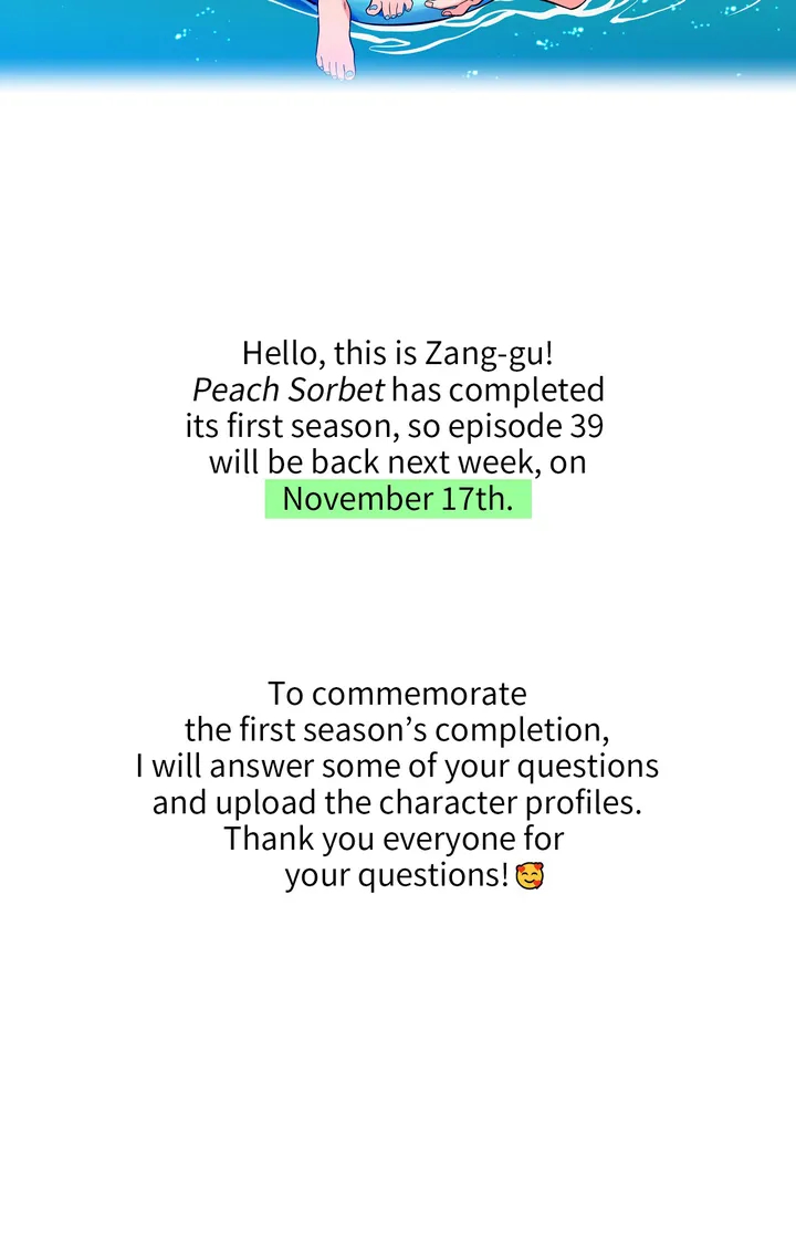 Peach Sorbet - Chapter 38.5 [photo 2] - MangaPorn