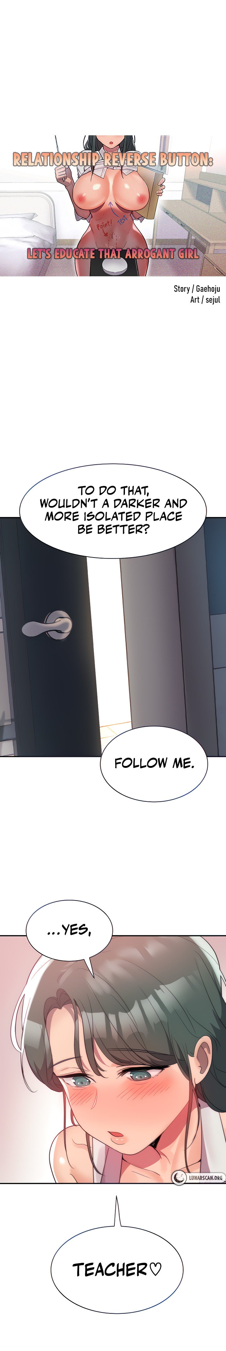 Relationship Reverse Button: Let’s Educate That Arrogant Girl - Chapter 3 [photo 1] - MangaPorn