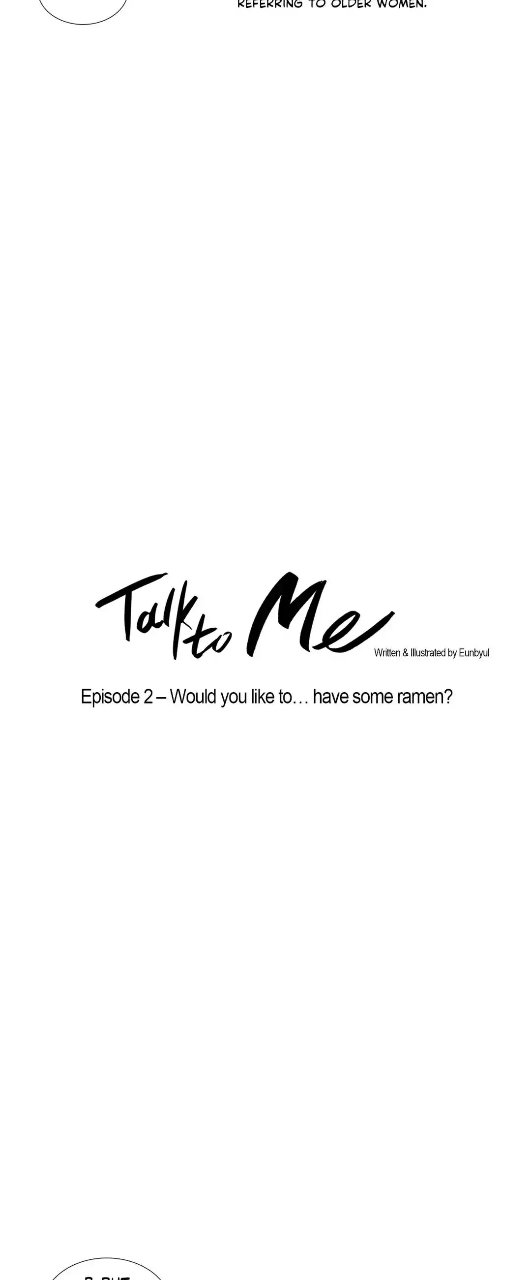 Talk to Me - Chapter 2 [photo 3] - MangaPorn