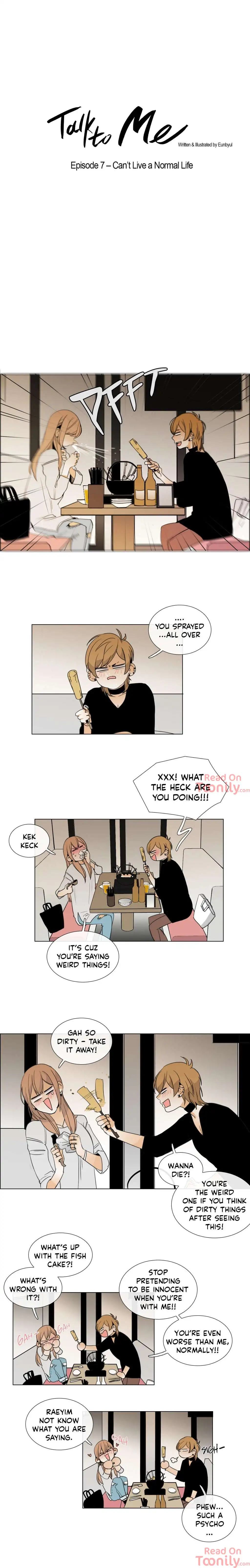 Talk to Me - Chapter 7 [photo 2] - MangaPorn