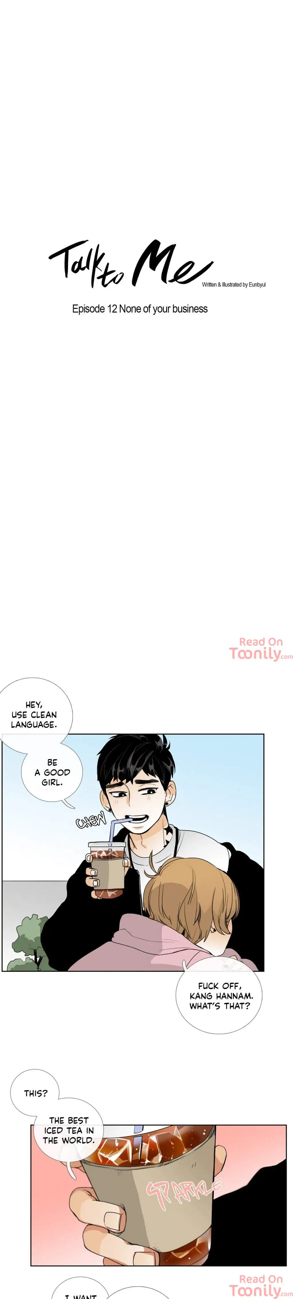 Talk to Me - Chapter 12 [photo 2] - MangaPorn