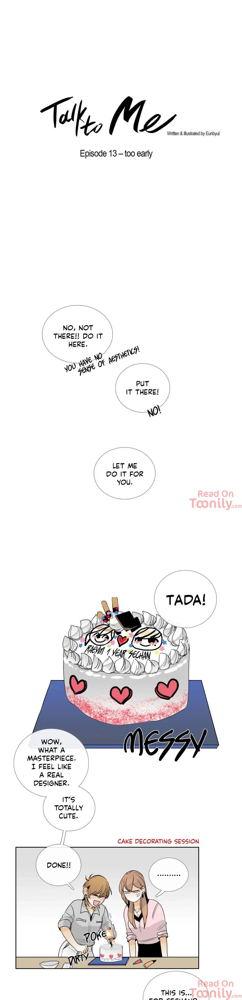 Talk to Me - Chapter 13 [photo 4] - MangaPorn