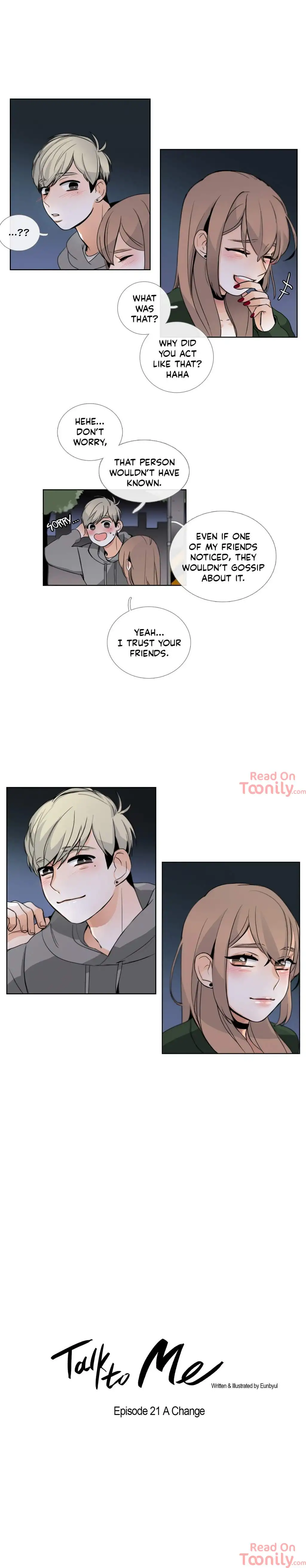 Talk to Me - Chapter 21 [photo 2] - MangaPorn