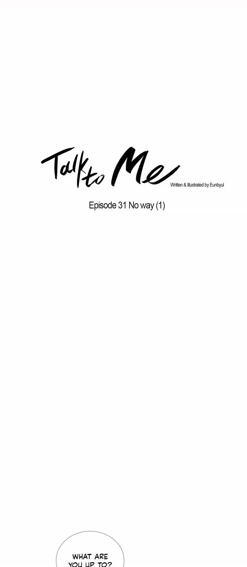 Talk to Me - Chapter 31 [photo 5] - MangaPorn