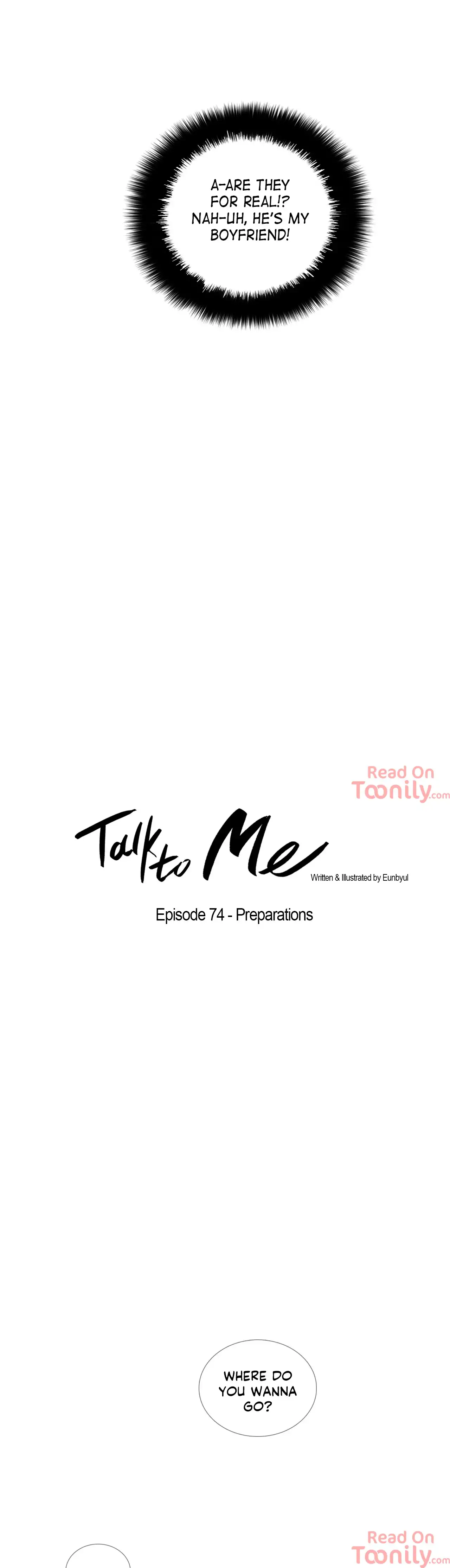 Talk to Me - Chapter 74 [photo 4] - MangaPorn