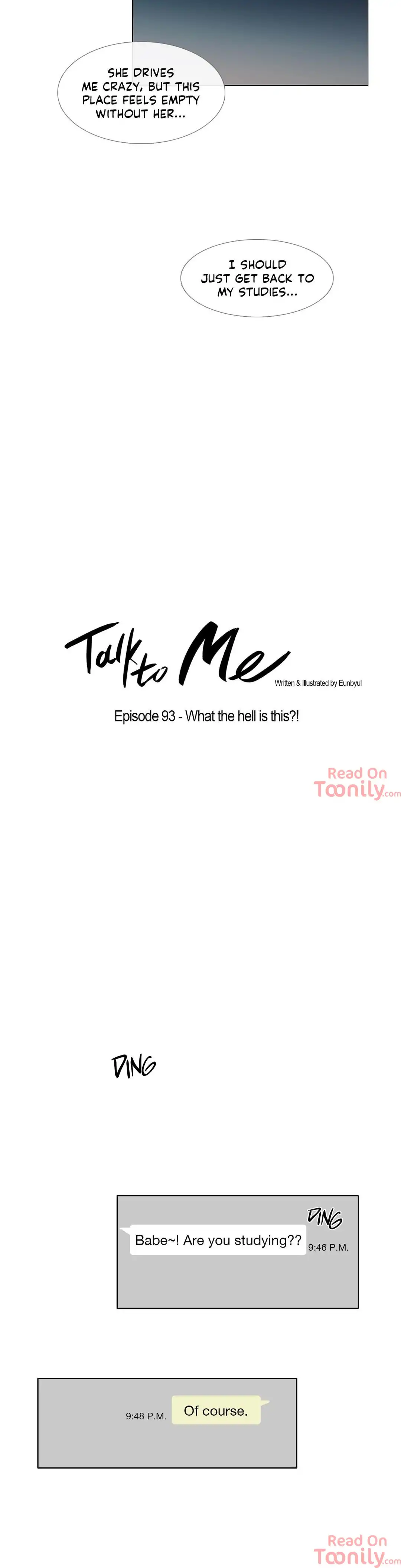Talk to Me - Chapter 93 [photo 3] - MangaPorn