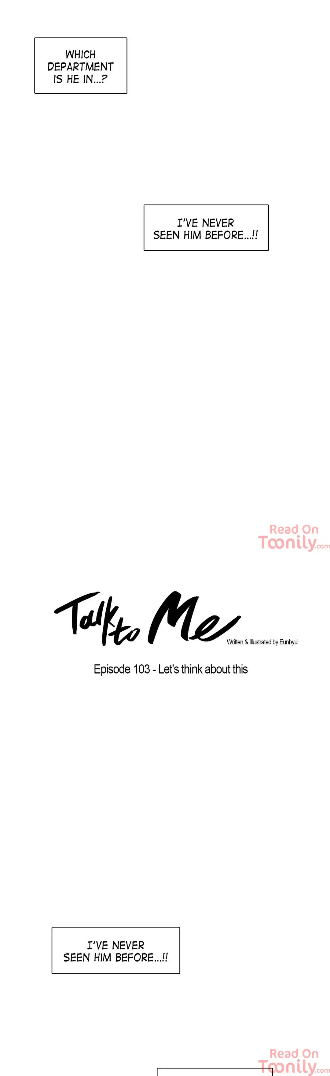 Talk to Me - Chapter 103 [photo 5] - MangaPorn
