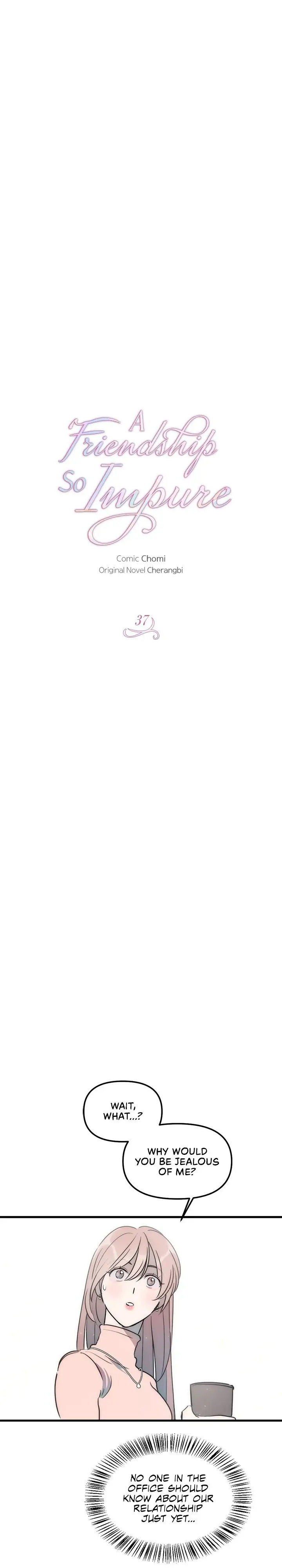 A Friendship So Impure - Chapter 37 [photo 5] - MangaPorn