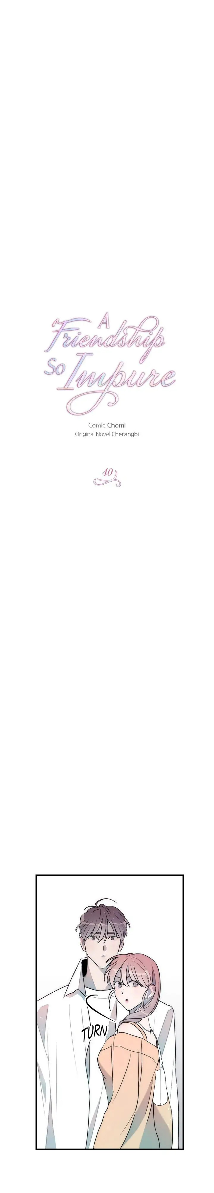 A Friendship So Impure - Chapter 40 [photo 5] - MangaPorn