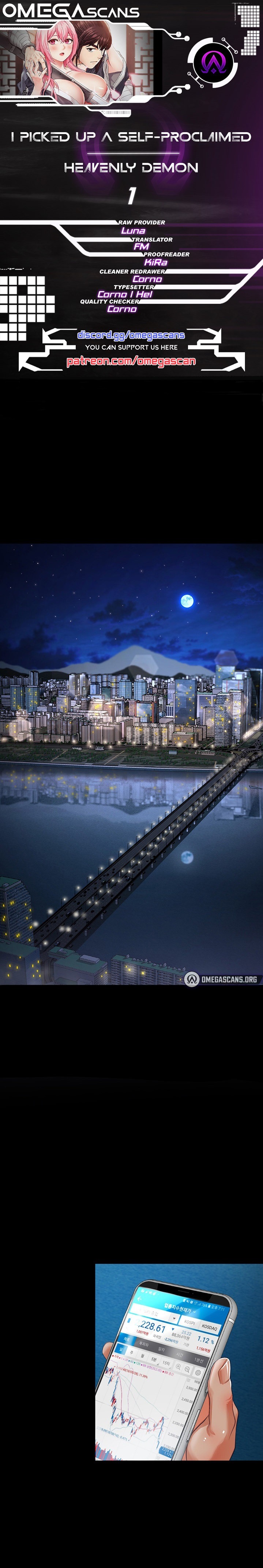 I Picked up a self-proclaimed Heavenly Demon - Chapter 1 [photo 1] - MangaPorn