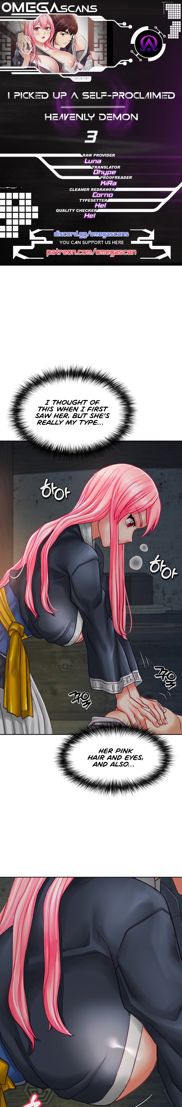 I Picked up a self-proclaimed Heavenly Demon - Chapter 3 [photo 1] - MangaPorn