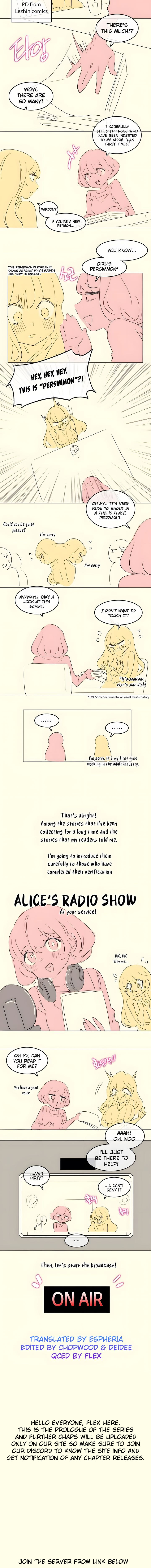 Alice’s Feeling Radio - Chapter 0 [photo 2] - MangaPorn