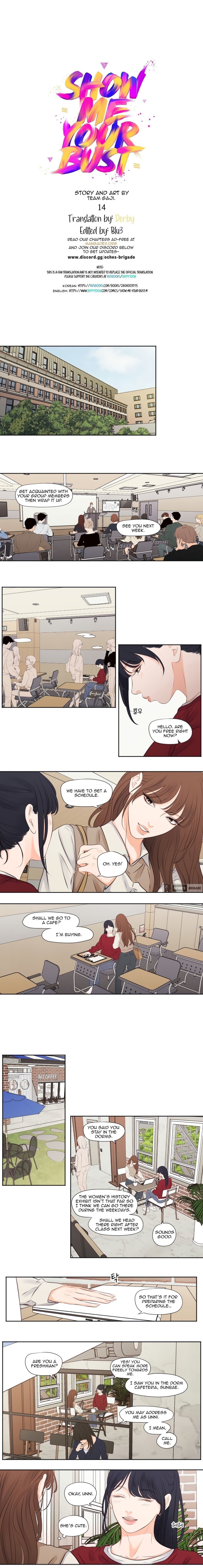 Show Me Your Bust - Chapter 14 [photo 1] - MangaPorn