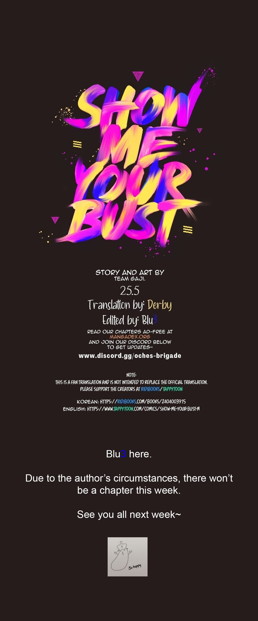 Show Me Your Bust - Chapter 25.5 [photo 1] - MangaPorn