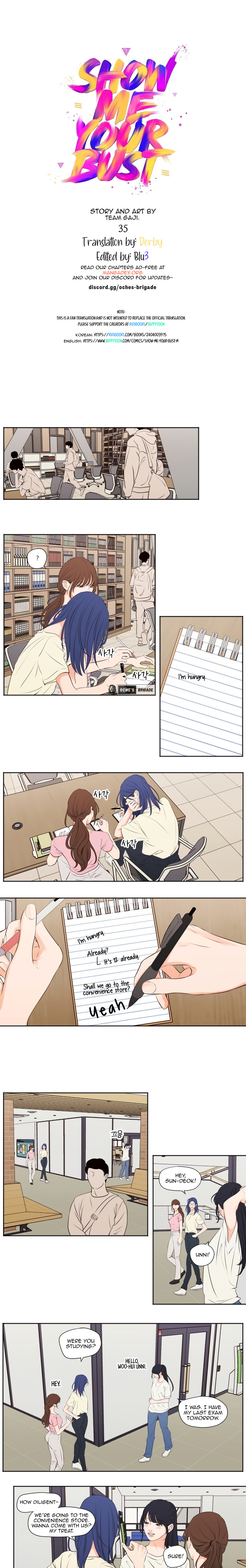 Show Me Your Bust - Chapter 35 [photo 1] - MangaPorn